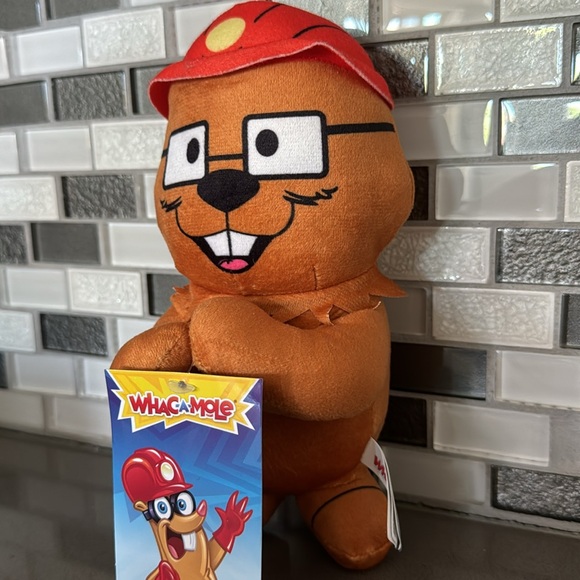 Whac-A-Mole Plush / Mattel Games / 9” / BRAND NEW - Picture 2 of 15